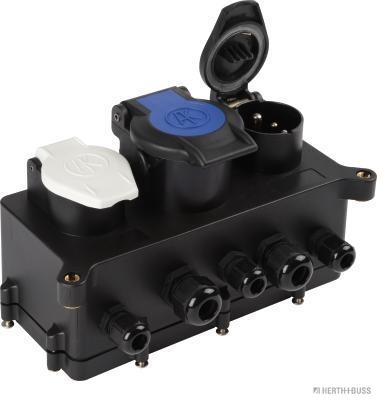 Adapter, stekkerdoos Herth+Buss Elparts 50291988