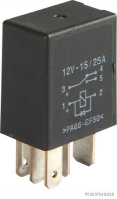 Relais, arbeidsstroom Herth+Buss Elparts 75613175