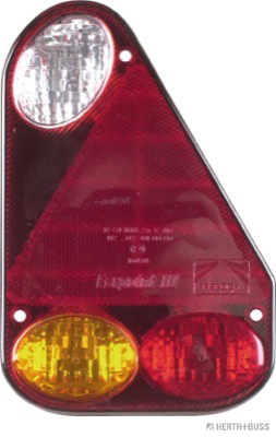 Lampglas voor achterlicht Herth+Buss Elparts 83832064