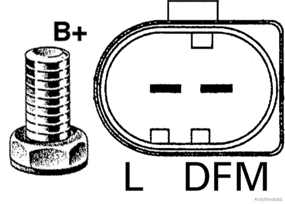 Alternator/Dynamo Herth+Buss Elparts 32044310