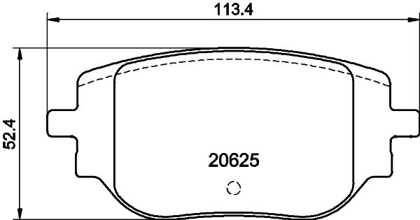Remblokset Mintex MDB3518