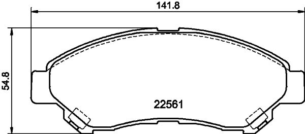 Remblokset Mintex MDB3235