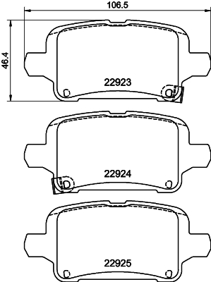 Remblokset Mintex MDB4057