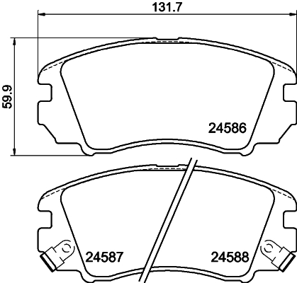 Remblokset Mintex MDB2919