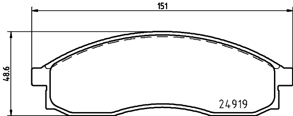 Remblokset Mintex MDB1681