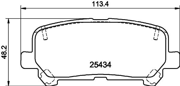 Remblokset Mintex MDB3308