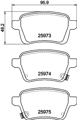 Remblokset Mintex MDB3423
