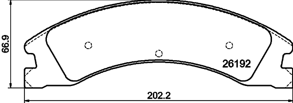 Remblokset Mintex MDB3901