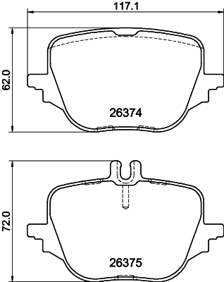 Remblokset Mintex MDB3473