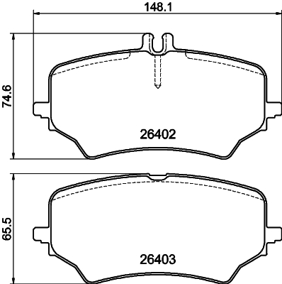 Remblokset Mintex MDB3520