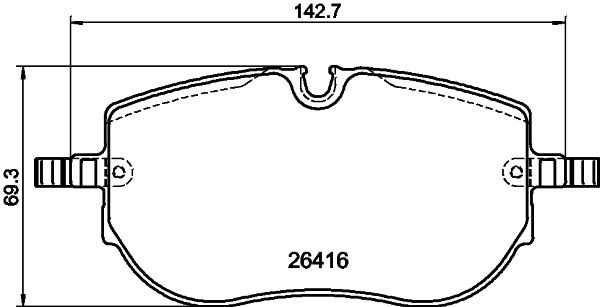Remblokset Mintex MDB3503