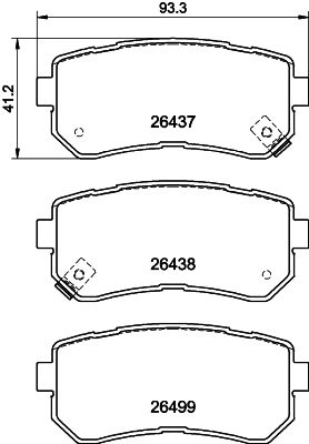 Remblokset Mintex MDB3487