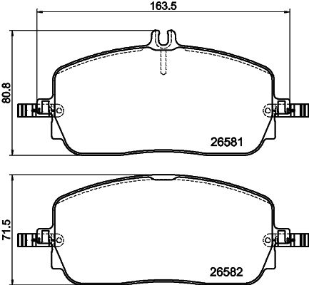 Remblokset Mintex MDB3515