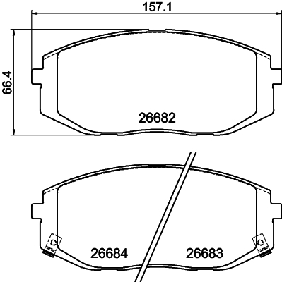 Remblokset Mintex MDB4360