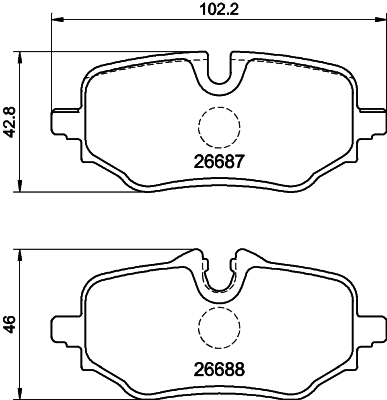 Remblokset Mintex MDB3529