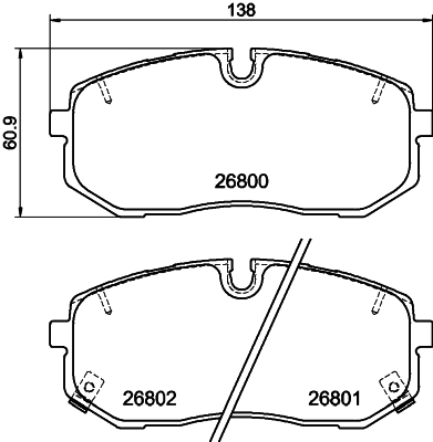 Remblokset Mintex MDB4391