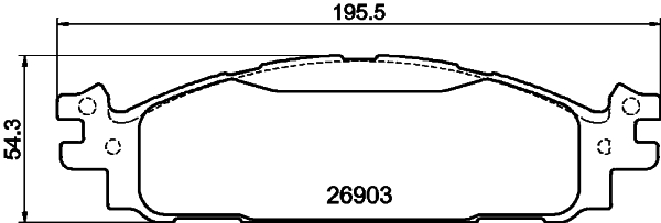 Remblokset Mintex MDB3798