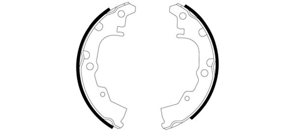 Remschoen set Mintex MFR198