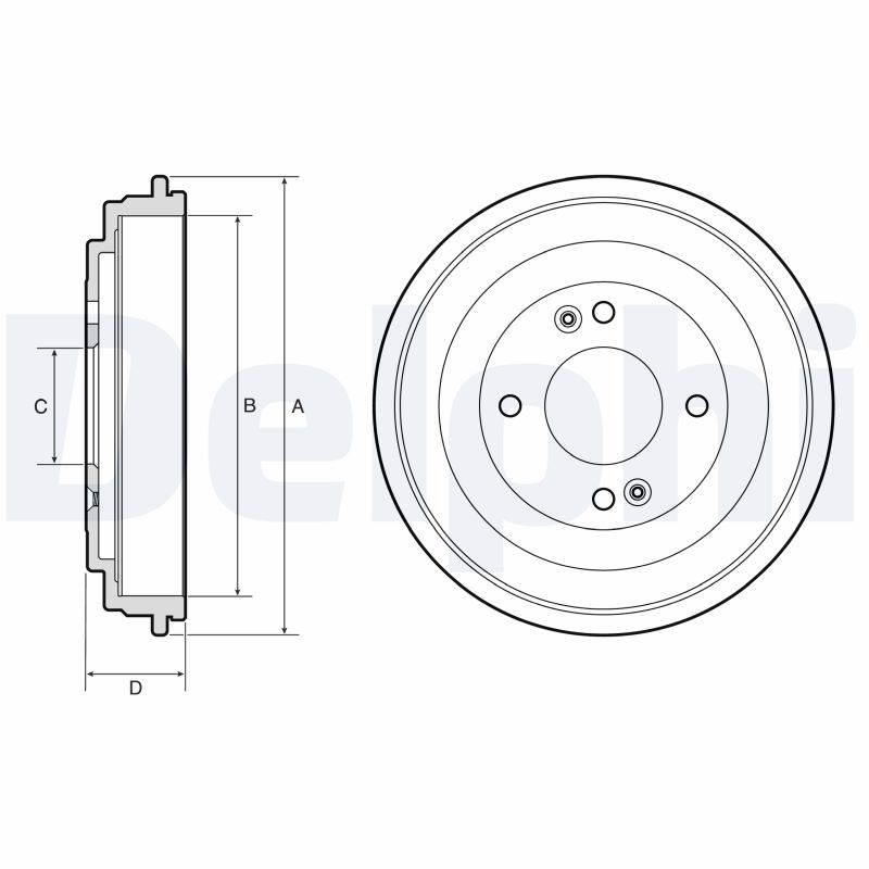 Remtrommel Delphi Diesel BF665