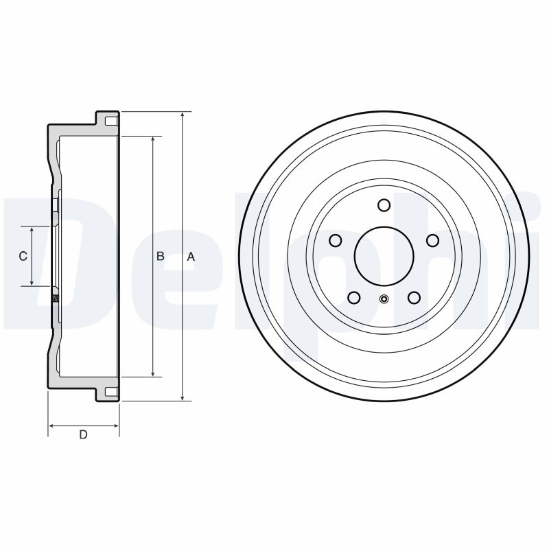 Remtrommel Delphi Diesel BF669