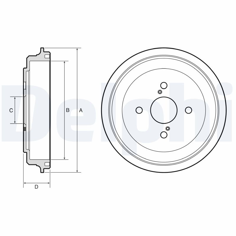 Remtrommel Delphi Diesel BF674
