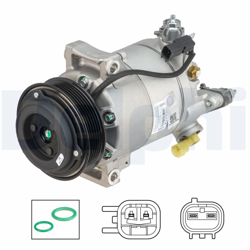 Airco compressor Delphi Diesel CS20570