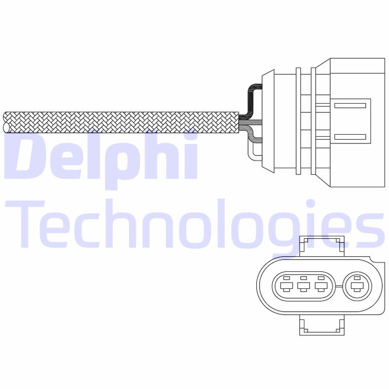 Lambda-sonde Delphi Diesel ES20347-12B1