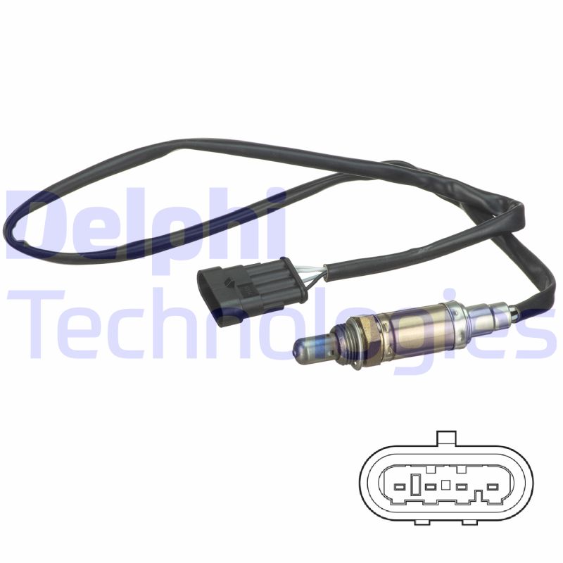 Lambda-sonde Delphi Diesel ES20650-12B1