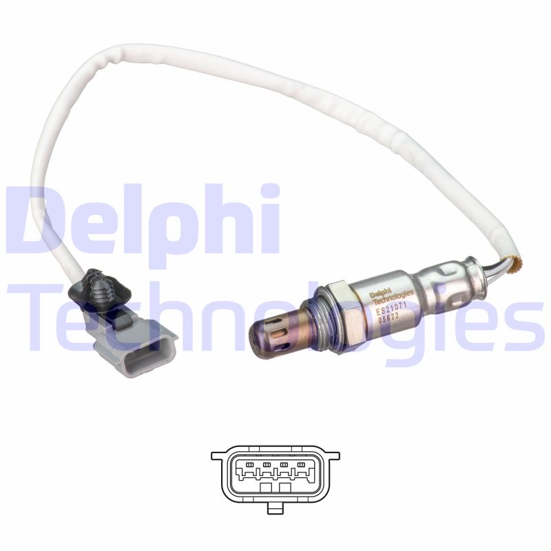 Lambda-sonde Delphi Diesel ES21071-12B1