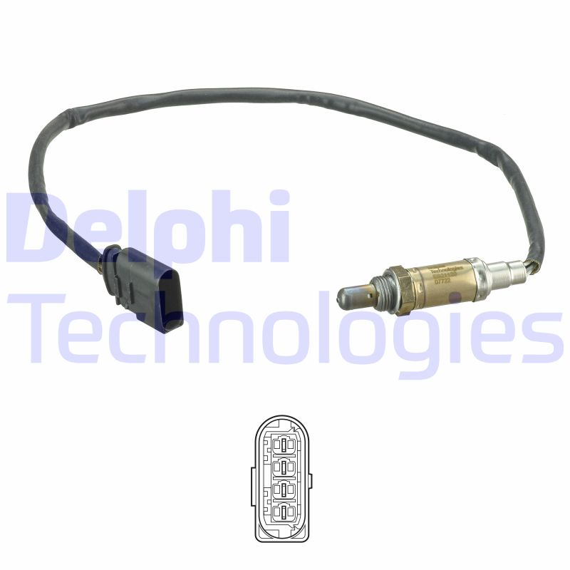 Lambda-sonde Delphi Diesel ES21120-12B1