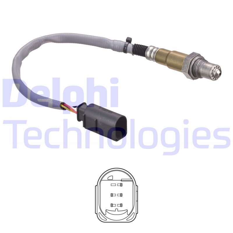Lambda-sonde Delphi Diesel ES21133-12B1