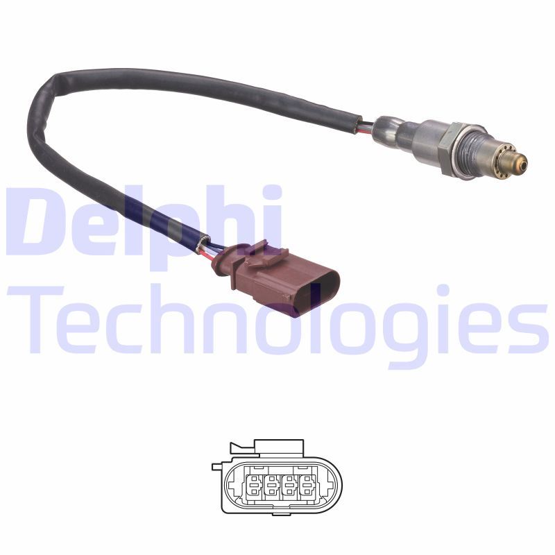Lambda-sonde Delphi Diesel ES21139-12B1