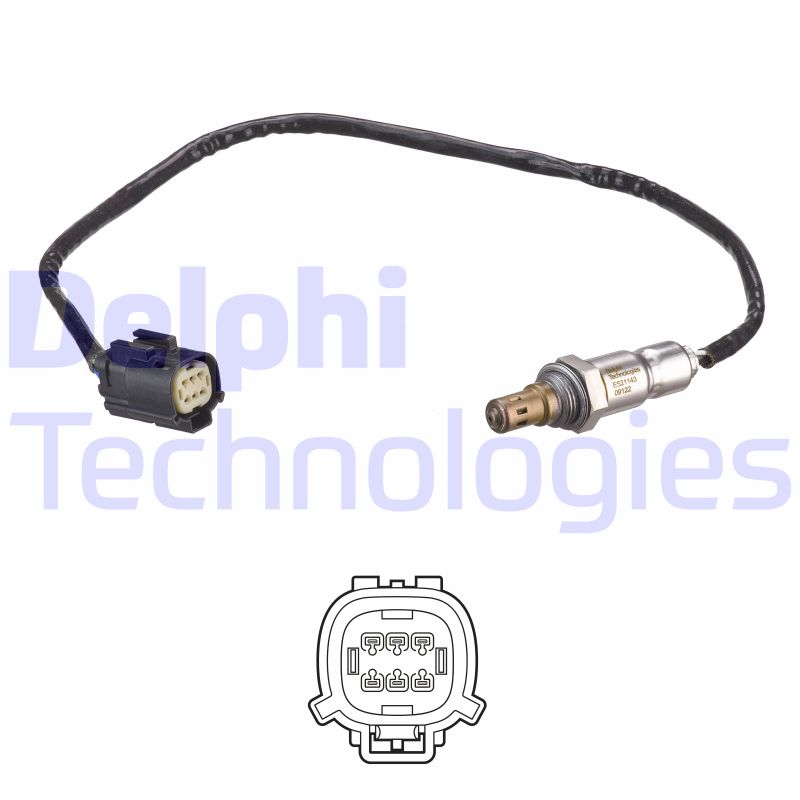 Lambda-sonde Delphi Diesel ES21143-12B1