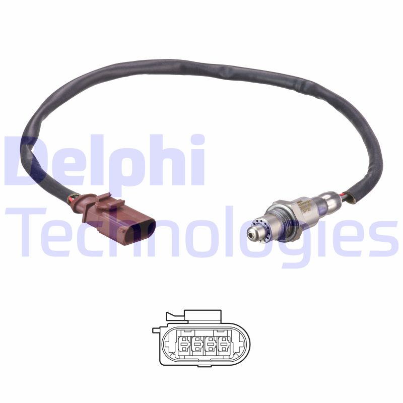 Lambda-sonde Delphi Diesel ES21155-12B1