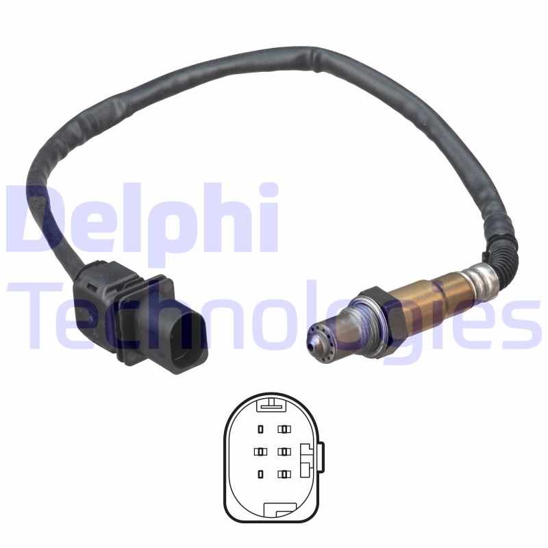 Lambda-sonde Delphi Diesel ES21168-12B1