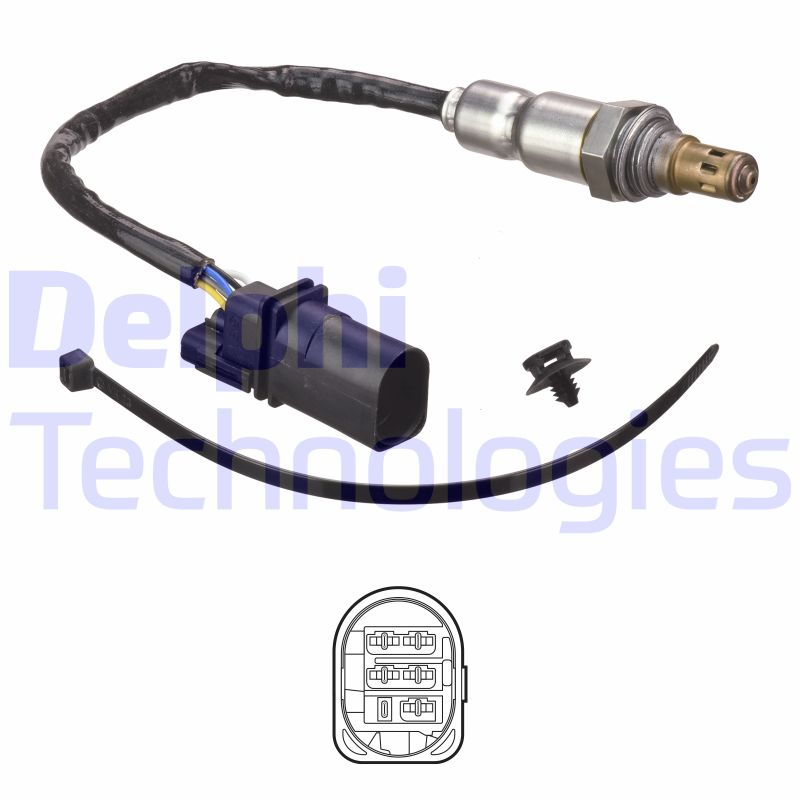 Lambda-sonde Delphi Diesel ES21175-12B1