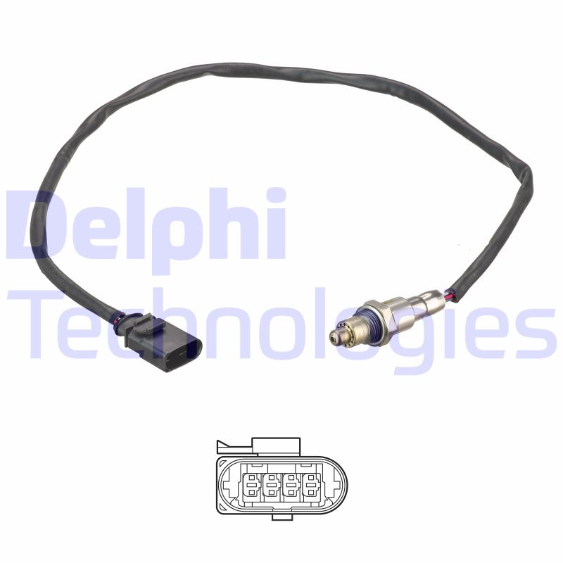Lambda-sonde Delphi Diesel ES21192-12B1