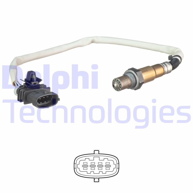 Lambda-sonde Delphi Diesel ES21241-12B1