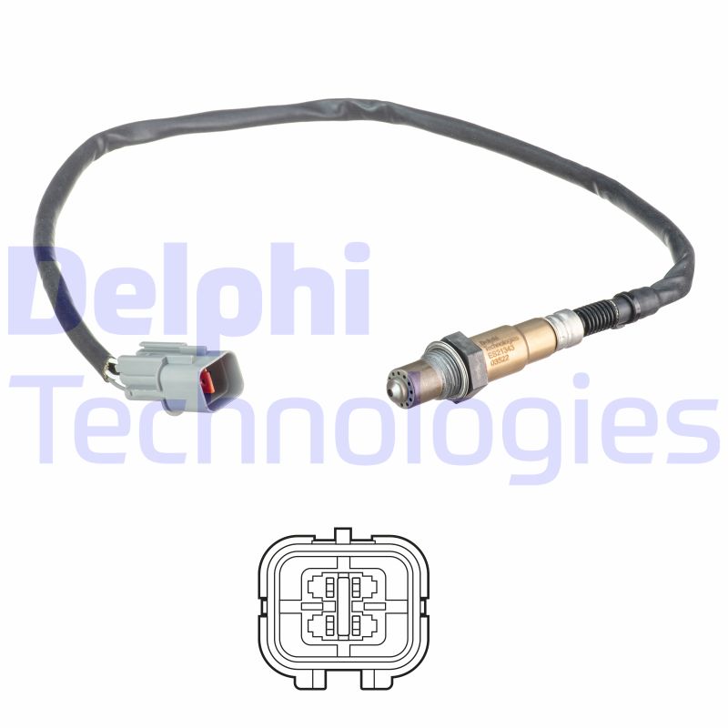 Lambda-sonde Delphi Diesel ES21343-12B1