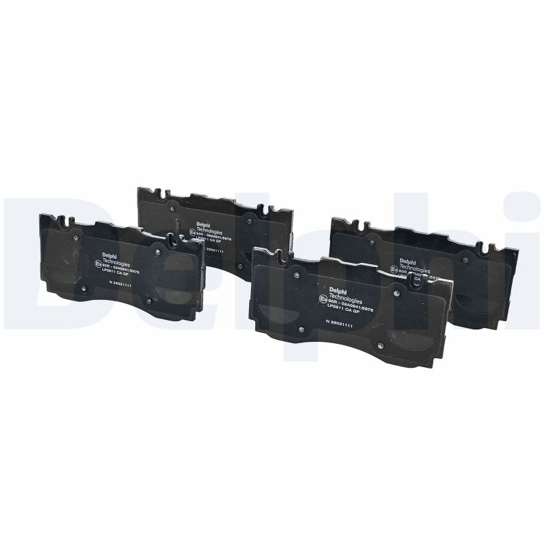 Remblokkenset, schijfrem Delphi Diesel LP3911