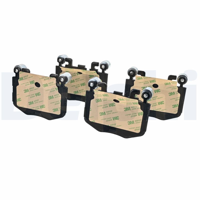 Remblokkenset, schijfrem Delphi Diesel LP3941