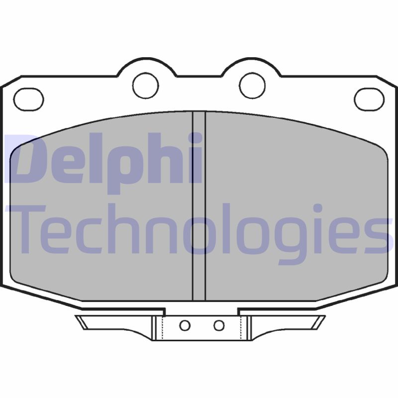 Remblokset Delphi Diesel LP621