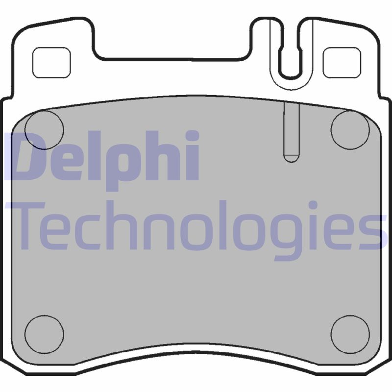 Remblokset Delphi Diesel LP840