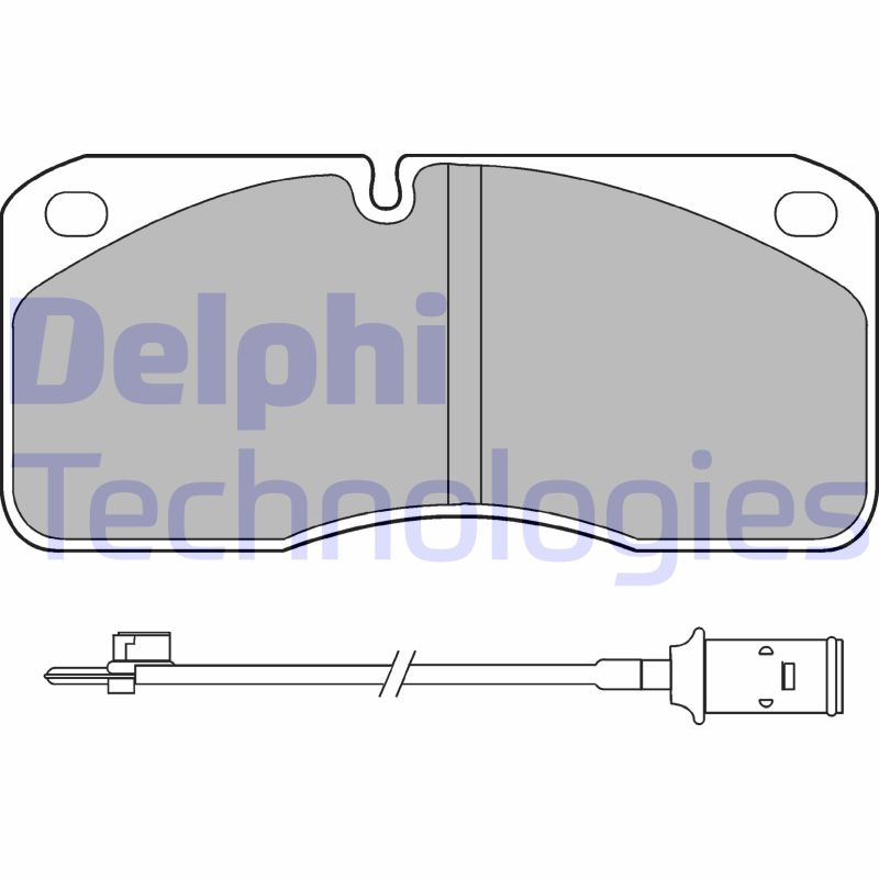 Remblokset Delphi Diesel LP859