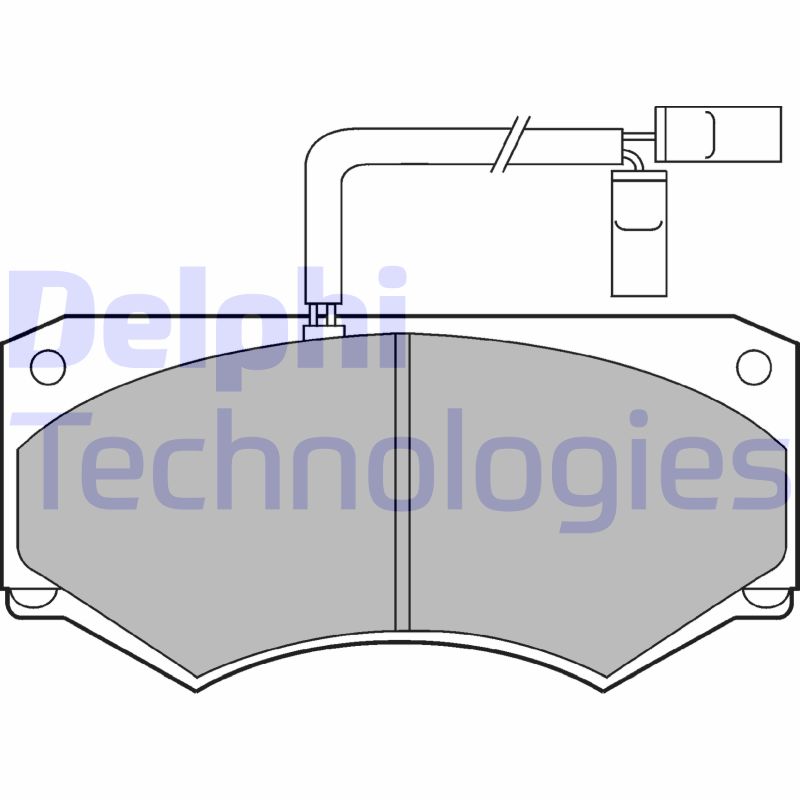 Remblokset Delphi Diesel LP903