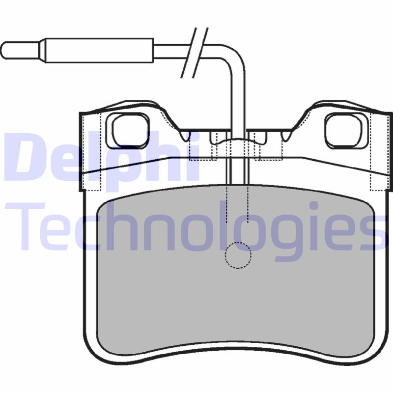 Remblokset Delphi Diesel LP994