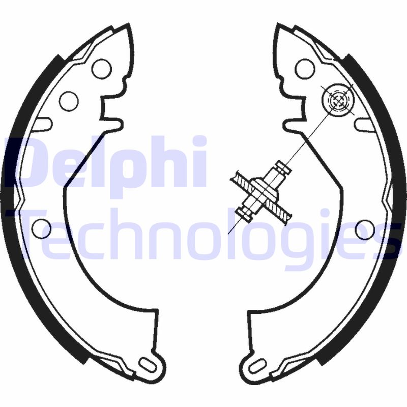 Remschoen set Delphi Diesel LS1328