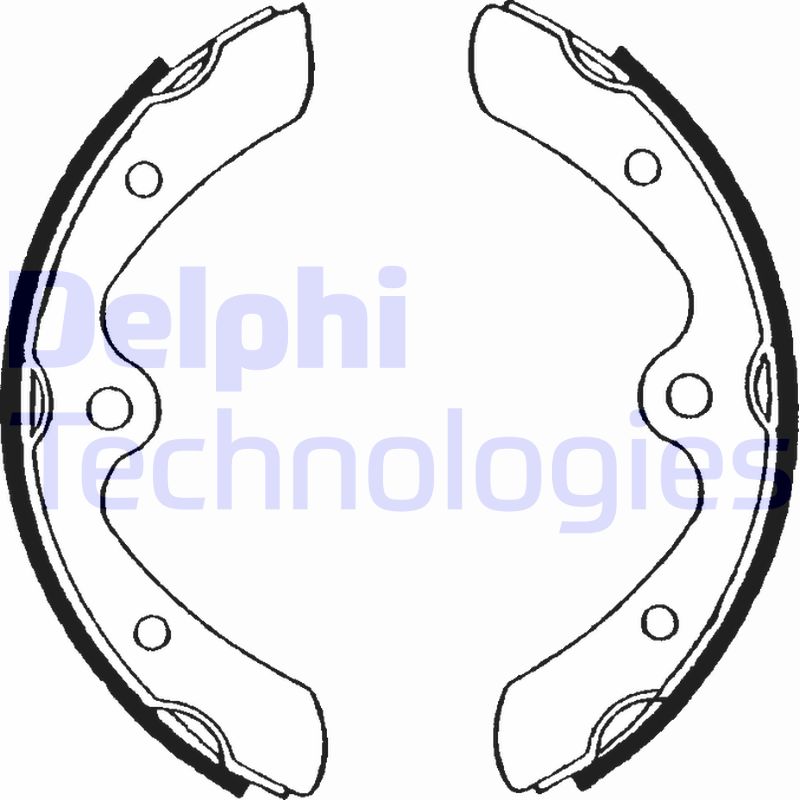 Remschoen set Delphi Diesel LS1459