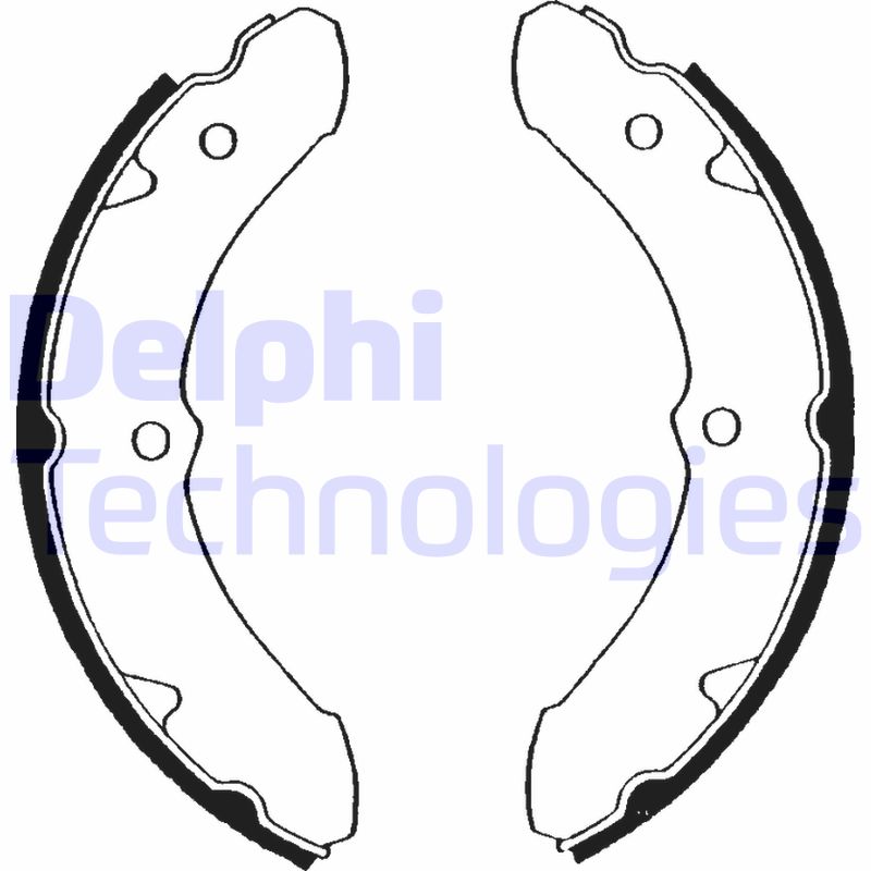 Remschoen set Delphi Diesel LS1479