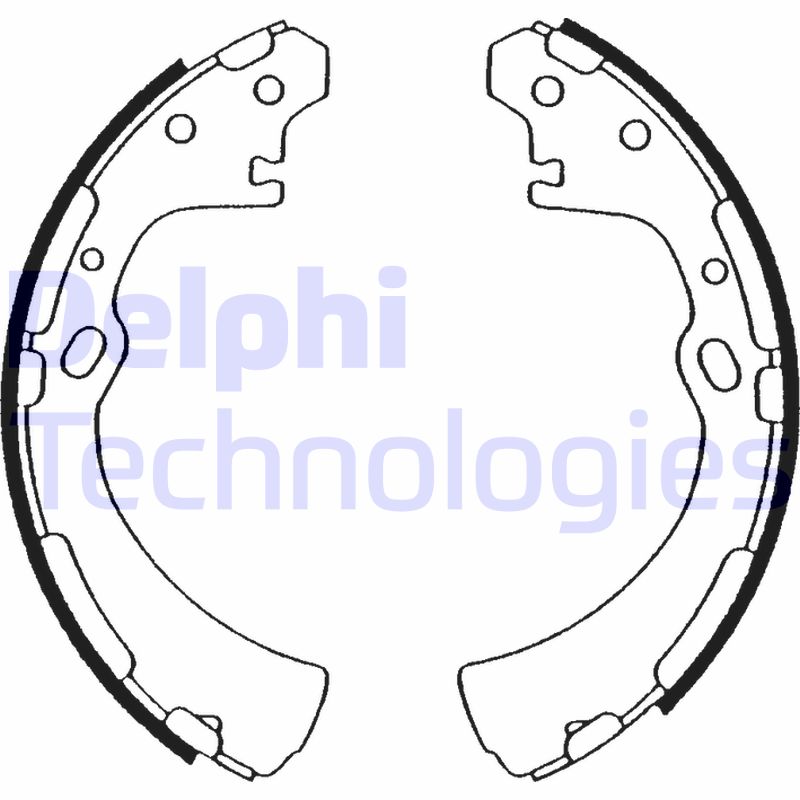 Remschoen set Delphi Diesel LS1553